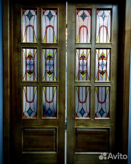 Украшения интерьера Тиффани, ручная работа, витраж