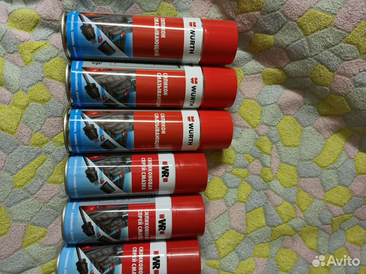 Силикон спрей Wurth 500ml