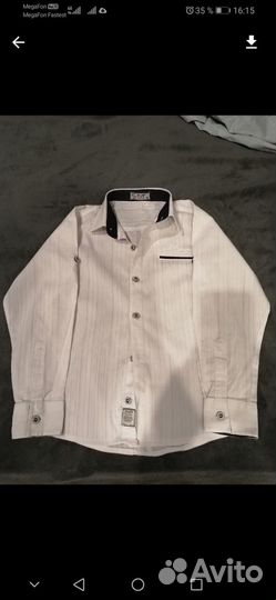 Рубашки для школы на 6,7,8,9,10лет