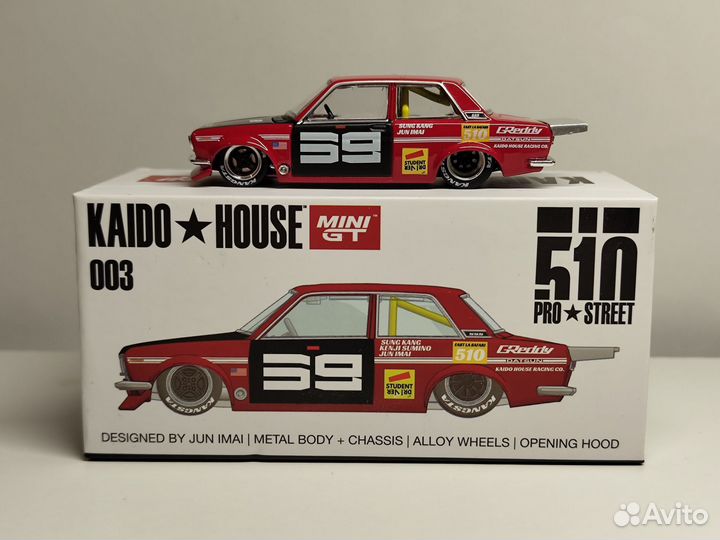 Kaido House Datsun 510 №003 1/64