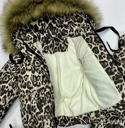 Зимний костюм для девочки 98 104