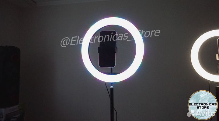 Кольцевая Светодиодная Лампа 33см со Штативом