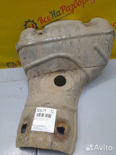 Защита выпускного коллектора Ford Focus 2