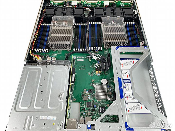 Сервер Supermicro 1028U-E1CR4T+ 2x E5-2690v4 512Gb