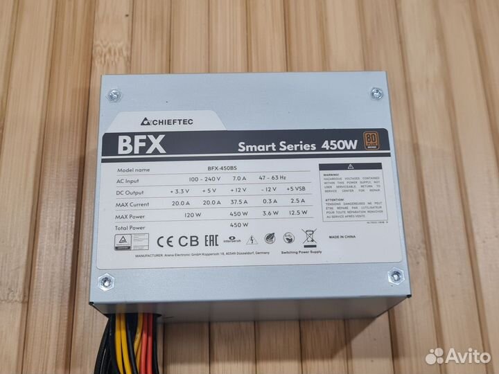 Блок питания SFX Chieftec SMART 450W BFX-450BS