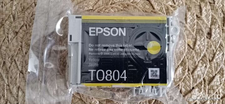 Картридж epson оригинальный (T0801-T0806)