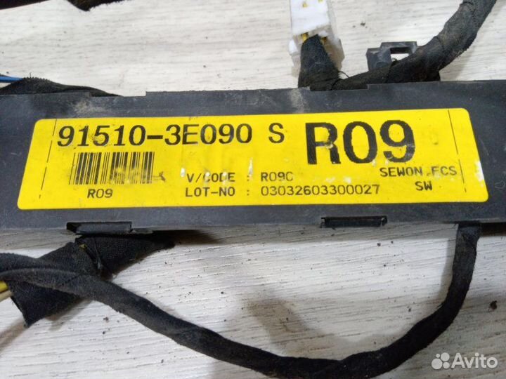 Проводка салонная Kia Sorento SUV D4CB 2002