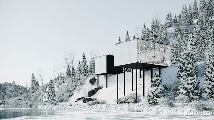 Модульные дома для баз отдыха сборка до 4 дней