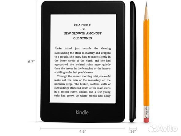 Как Новая USA Kindle Paperwhite (5th Generation)