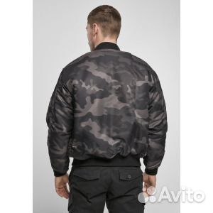 Куртка-бомбер Brandit, серый