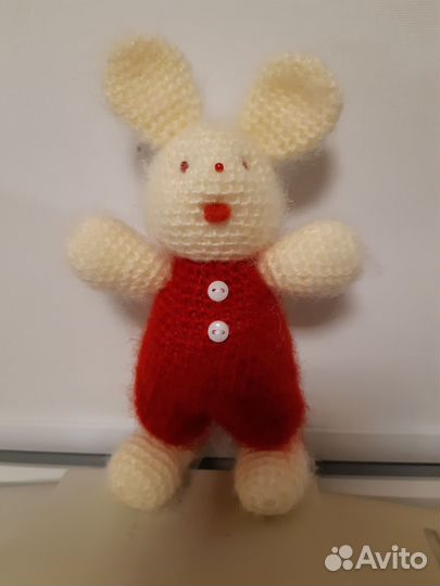 Зайчик-пушистик, подарок, сувенир