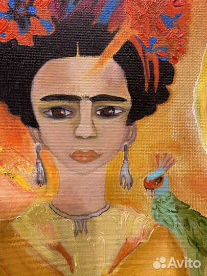 Картина маслом, портрет, этюд, масло