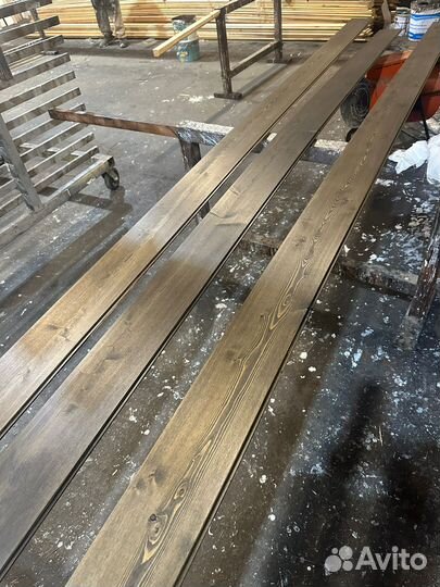 Вагонка-штиль лиственница, сорт аб