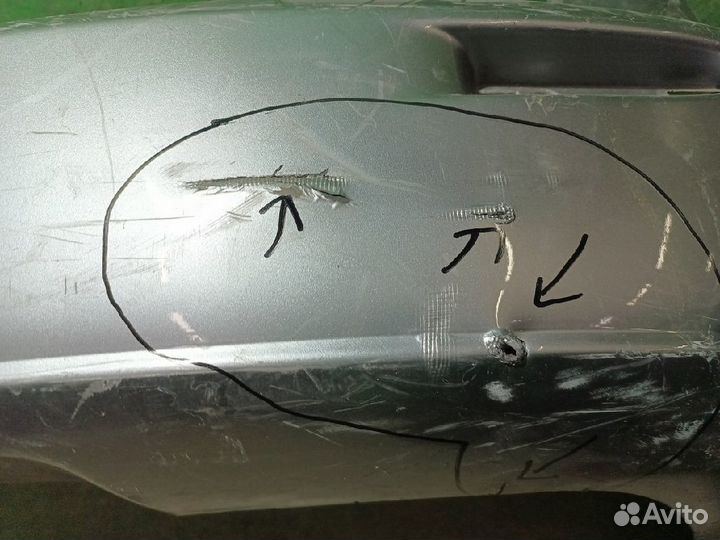 1201100 honda FIT облицовка бампера заднего 2012
