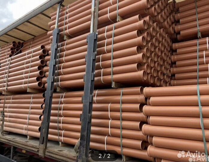 Труба канализационная 160мм 2м