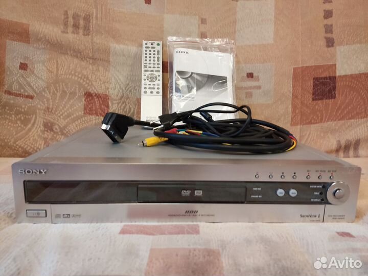DVD/HDD Recorder sony RDR-HX900