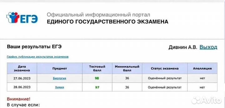 Репетитор по химии и биологии/егэ-2024