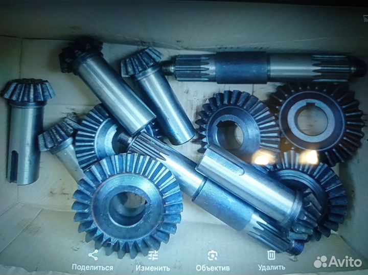 Вал шестерня,колесо кмс-8
