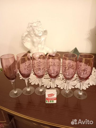 Бокалы для вина СССР