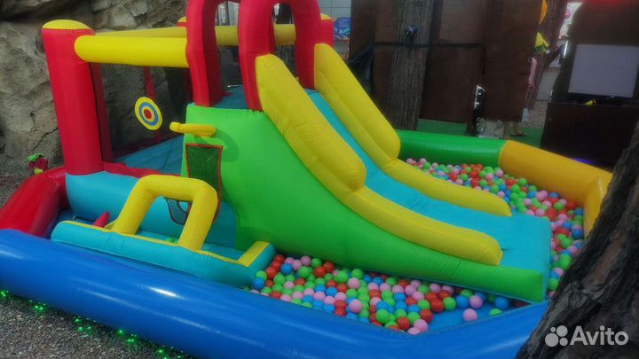Детский батут сухой бассейн