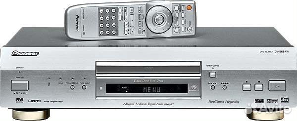 Топовый сд-двд плеер Pioneer DV 868 Ai (Japan)