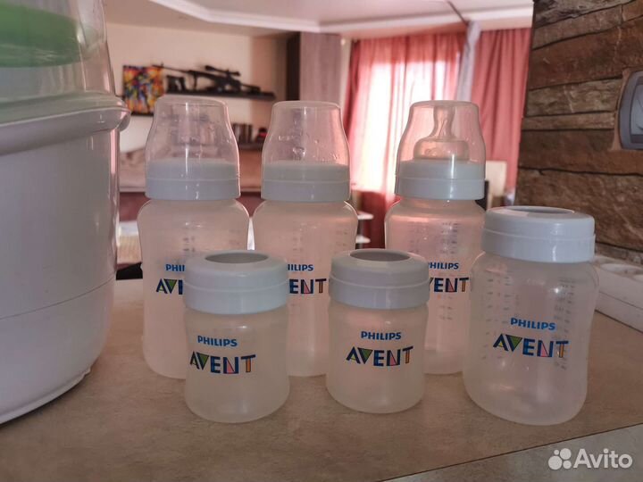 Стерилизатор CS Medica + 6 бутылочек Аvent