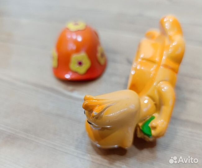 Фигурка черепахи маленькая керамическая