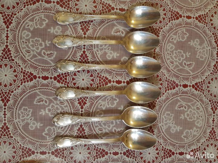 Мельхиоровые ложки чайные