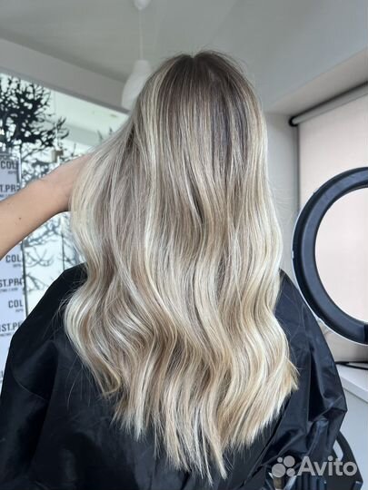 Окрашивание волос shatush Airtouch