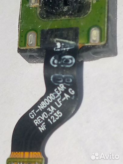 Разъем наушников Samsung GT-N8000