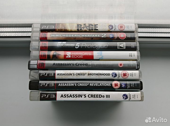 PS3 диски. Play station 3 диски