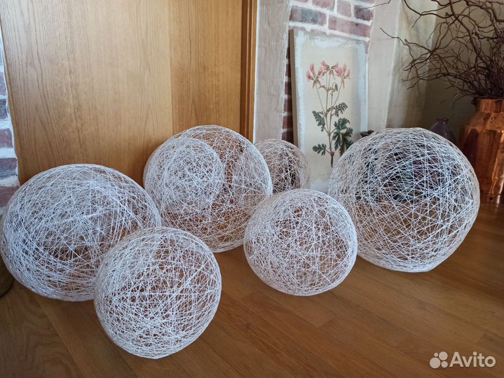 Новогодний декор шары handmade