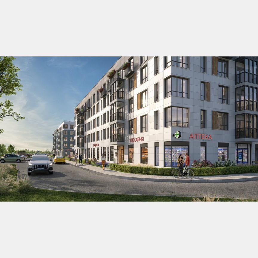 Квартира-студия, 21,7 м², 4/5 эт.
