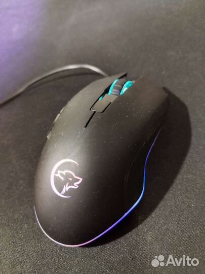 Новая игровая мышь с RGB подсветкой