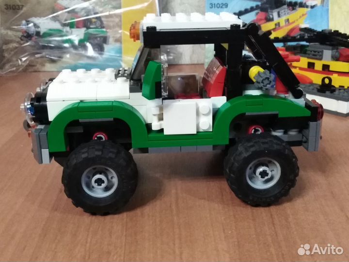 Lego Creator 31037 Внедорожник и 31029 Грузовой ве