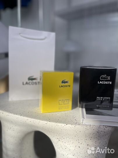 Lacoste парфюм мужской L.12.12 Yellow