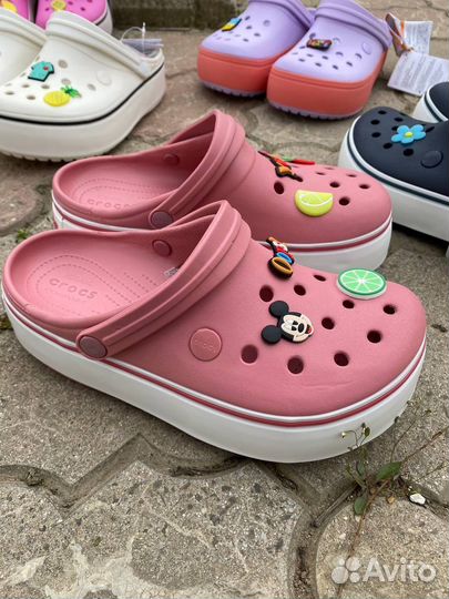 Crocs на платформе