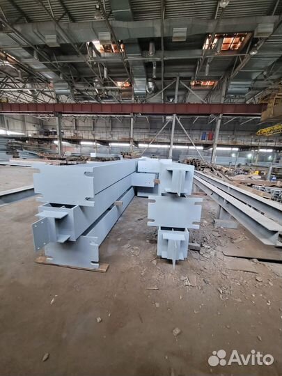 Металлоконструкции бу, ангар бу, каркас бу 24х54 м