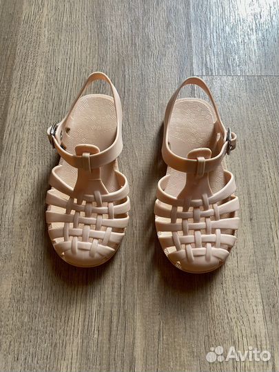 Резиновые сандалии для девочки р.27