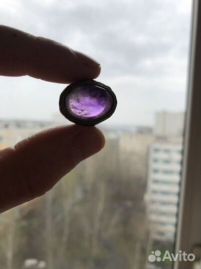 Кольцо Винтаж Эмаль