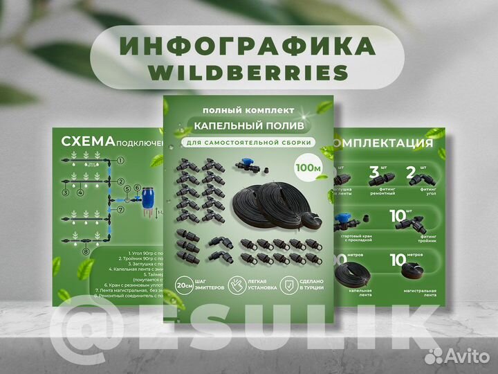 Создание карточек товара на wildberries ozon