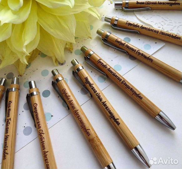 Лазерная гравировка Ручки с гравировкой