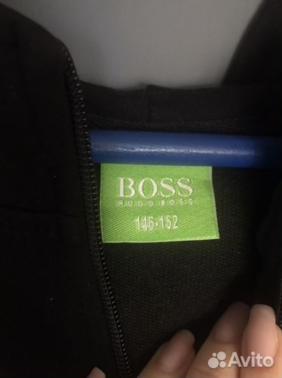 Кофта на молнии детская Hugo boss