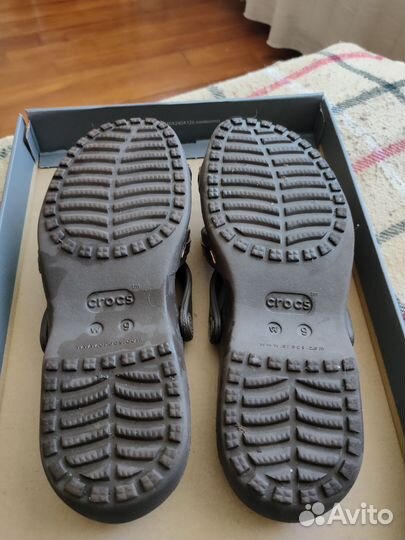 Шлепанцы женские Crocs ориг 39 р W9