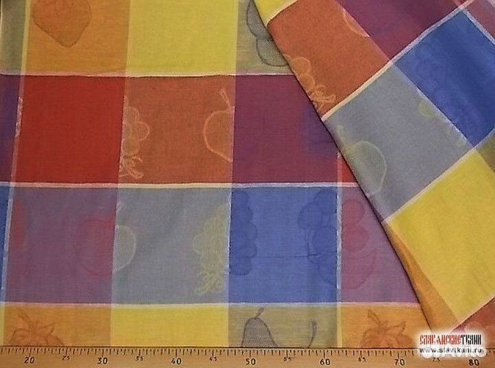 Скатерть жаккардовая лен/хлопок