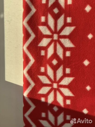 Плед флисовый новогодний