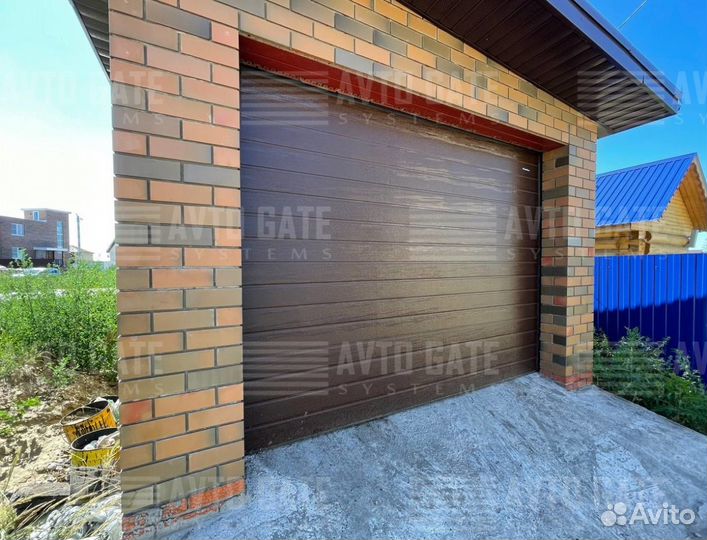 Автоматические ворота секционные