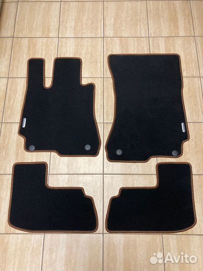 Ворсовые Премиум ковры Mercedes сl500 216 кузов че