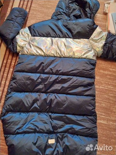 Пуховик пальто для девочки 146