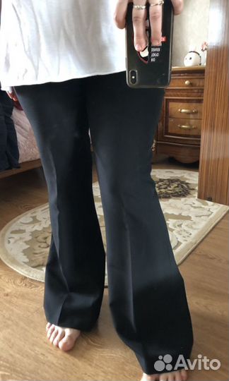 Брюки клеш на не высокую